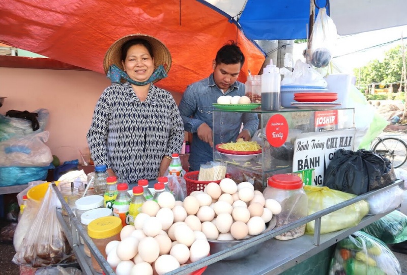 Bánh tráng chấm Chị Hai