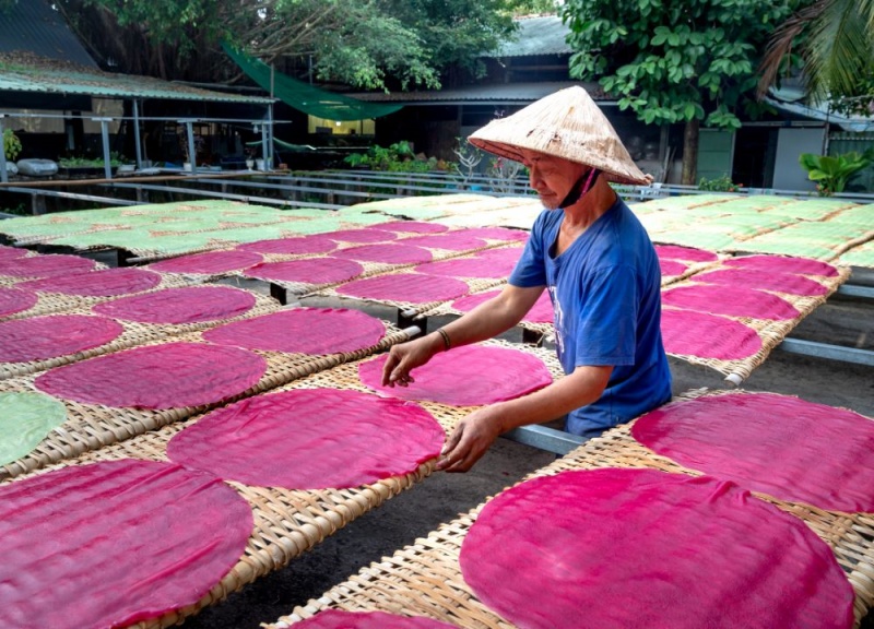 Bánh tráng gạo lứt