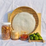 combo bánh tráng sa tế hành phi